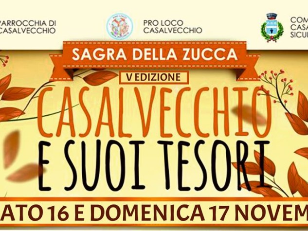 Festa della Zucca a Casalvecchio Siculo locandina